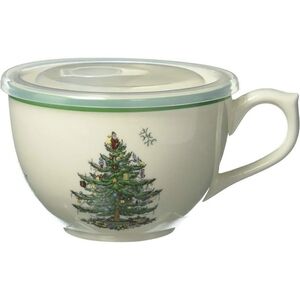 Spode Christmas Tree Jumbo Cup with Lid 20oz Mug